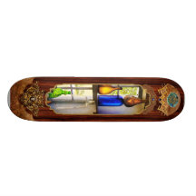 Pharmacy - Colourful glassware Custom Skateboard