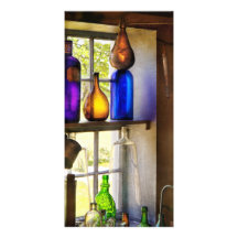 Pharmacy - Colourful glassware Photo Card Template