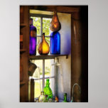 Pharmacy - Colourful glassware Print