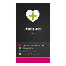 Pharmacy - Medical Care Creative Innovative Business Card