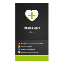 Pharmacy - Medical Care Creative Innovative Business Card