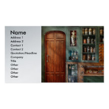 Pharmacy - Medicine - Pharmaceutical remedies Business Card