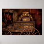 Pharmacy - The Rheumatic Cure wagon Poster
