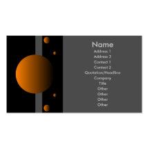 Phase - Orange Business Card