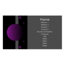 Phase - Purple Business Card Templates