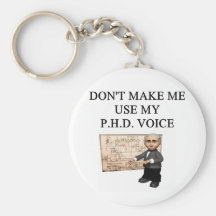 PHD voice Key Chains