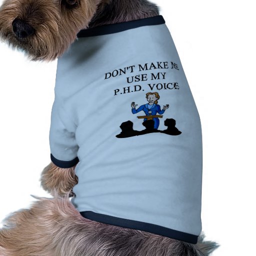 PHD voice Pet Clothes