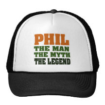 PHIL - the Man, the Myth, the Legend Mesh Hat