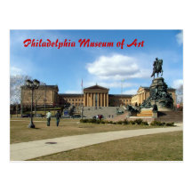 Philadelphia Museum of Art Postcard