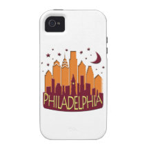 Philadelphia Skyline Mega Hot iPhone 4/4S Cover