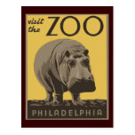 Philadelphia Zoo Postcard