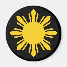 Philippine Sun Refrigerator Magnet