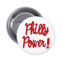 Philly Power! T-shirts, Hoodies, Baseball Tees Pinback Buttons