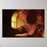 Philosopher In Meditation. By Rembrandt Van Rijn Print