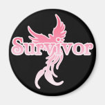 Phoenix Breast Cancer Survivor Fridge Magnets