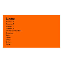 Phoenix Starburst Business Card