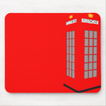 Phone booth Mousepad mousepads