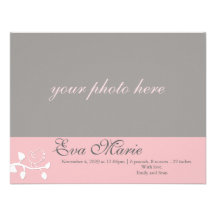 Photo Birth Announcement