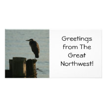 Photo Card:  Great Blue Heron