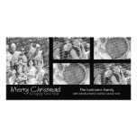 Photo Card: Merry Christmas with 5 photo collage