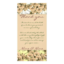 Photo cards template - customisable orchids