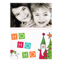 Photo Christmas Card Custom Invites