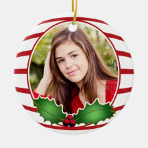 Photo Circle Ornament