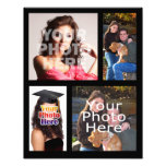 Photo Collage Print, Four Pictures