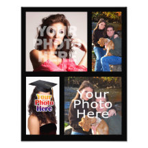 Photo Collage Print, Four Pictures