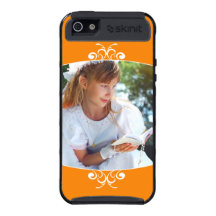Photo Elegant Orange iPhone 5 Cover