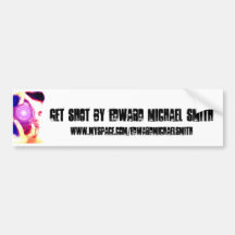 Photo, Get Shot by Edward Michael Smith, www.my... Bumper Stickers