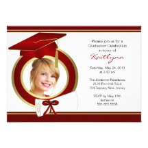 Photo Graduation Invitation