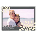 Photo Save the Date // Posh Petals // Vanilla Personalized Invitation