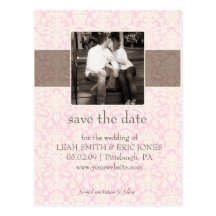 Photo Save the Date TEMPLATE Post Cards