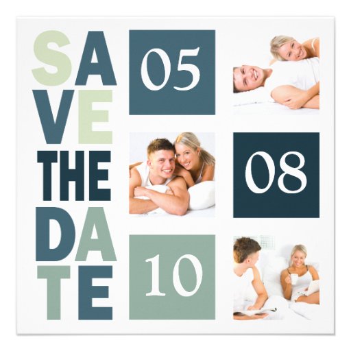 Photo Save The Dates Invitations