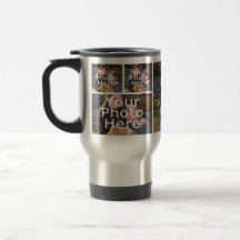 Photo Travel Mugs - Personalised 7 Pic Collage