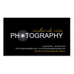 Photographer Business Cards