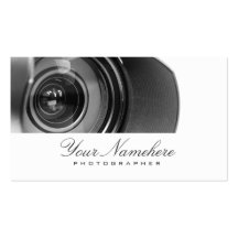 Photographer Business Cards