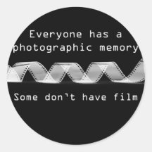 Photographic Memory - sticker