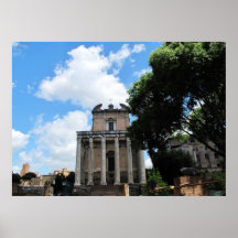 Photography of Italy, Rome, Roman Forum Posters