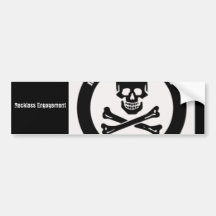 PhotoText Sticker Bumper Sticker