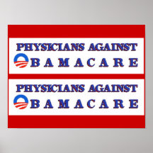 Physicians Against Obamacare Poster