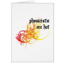 Physicists Are Hot Cards