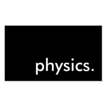 physics. business cards