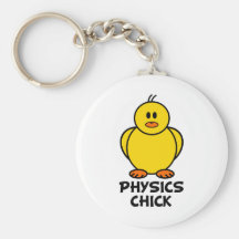 Physics Chick Keychains