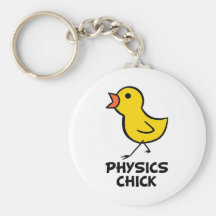 Physics Chick Keychains