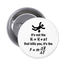 physics - it's the sudden deceleration that kills pin