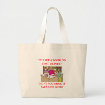 physics joke tote bag