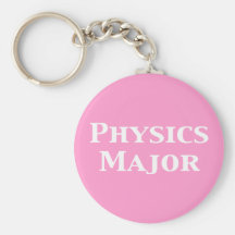 Physics Major Gifts Keychain