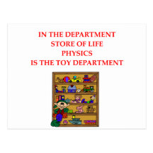 PHYSICS POST CARD